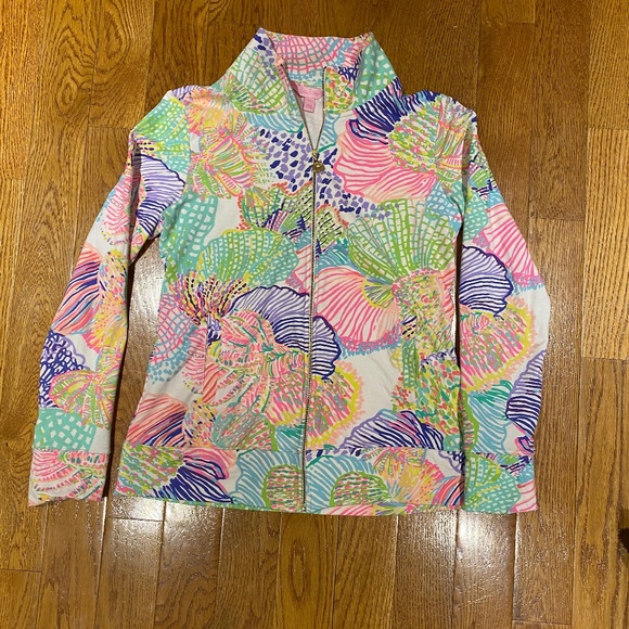 Lilly Pulitzer Tops - Lilly Pulitzer Zip Up